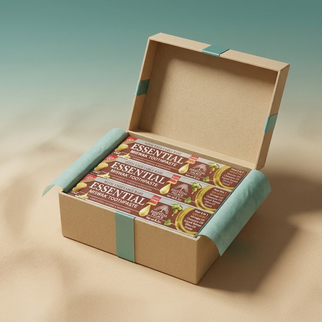 Miswak Toothpaste — Natural Herbal Toothpaste with Miswak Extract